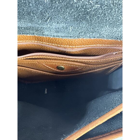 Vintage Dooney & Bourke AWL Rare Surrey Carrier Satchel Crossbody 90’s Handle - Picture 7 of 9